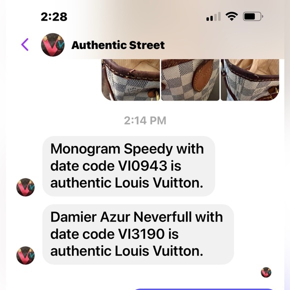 🌟🌟SOLD!🌟 Authentic Louis Vuitton Neverfull PM Damier Azur - Picture 2 of 16